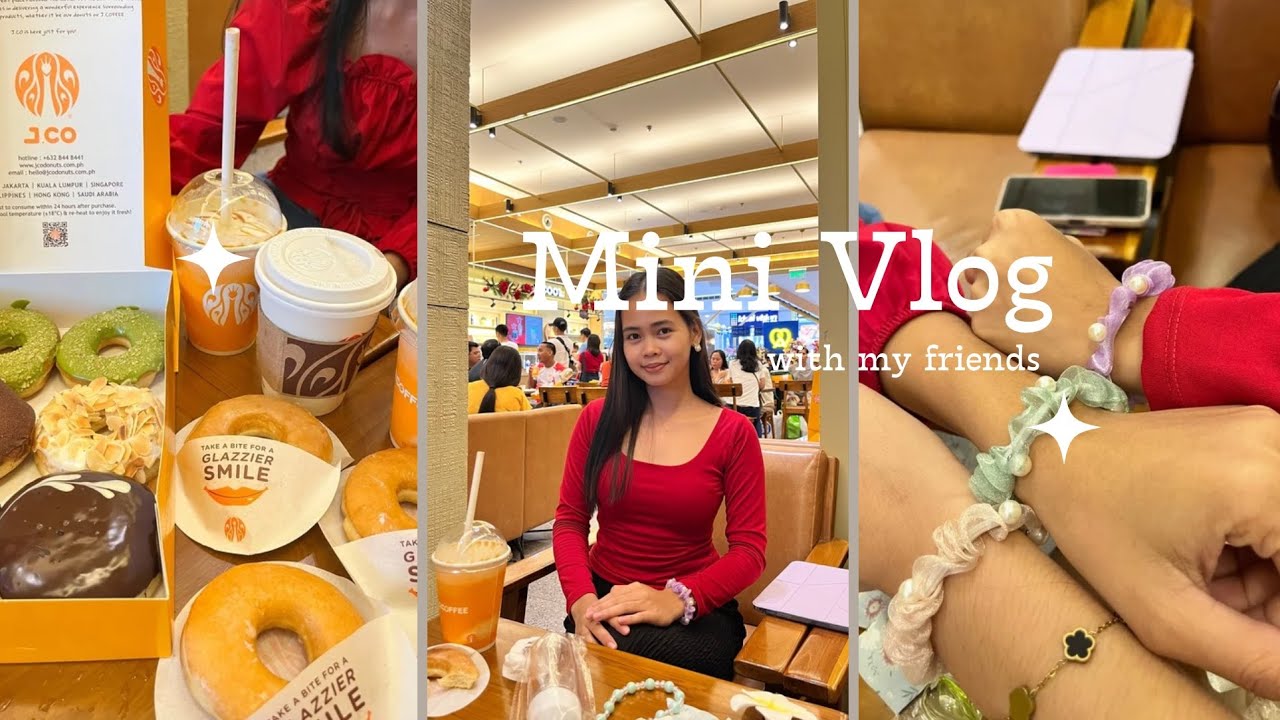 a day in my life with my friends| date with friends| trio