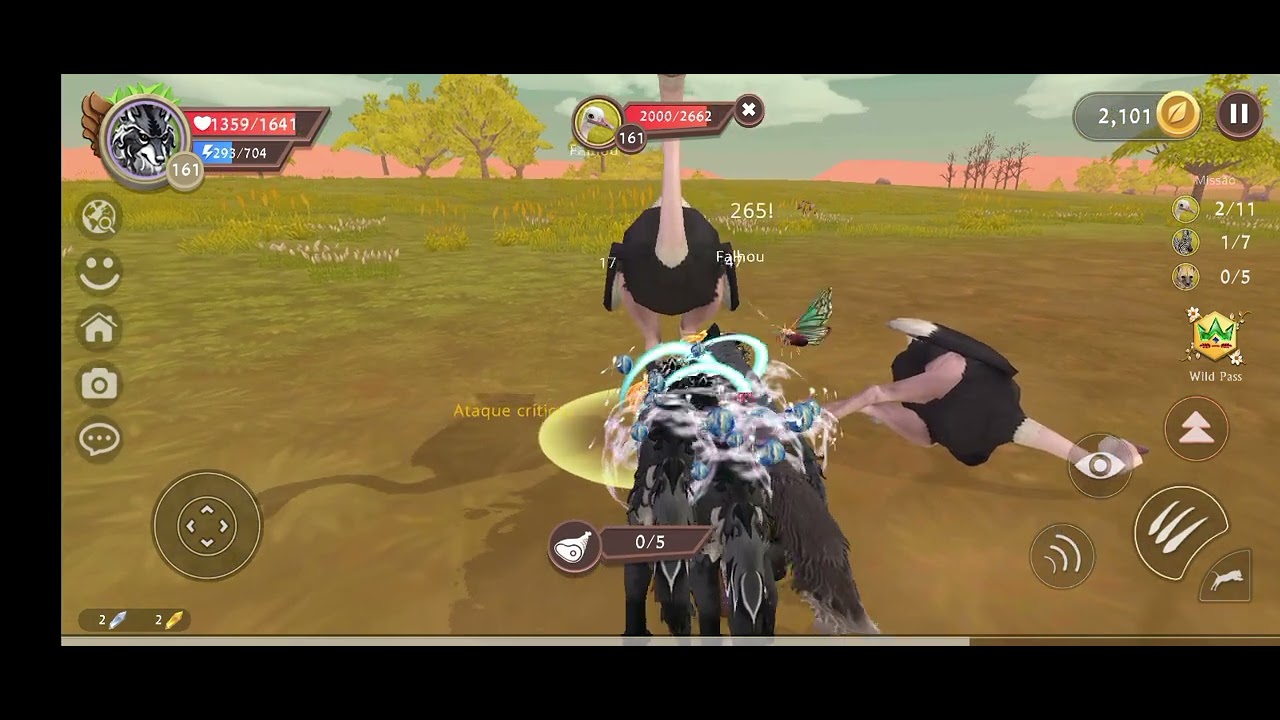 Wild craft Sim! De animais 