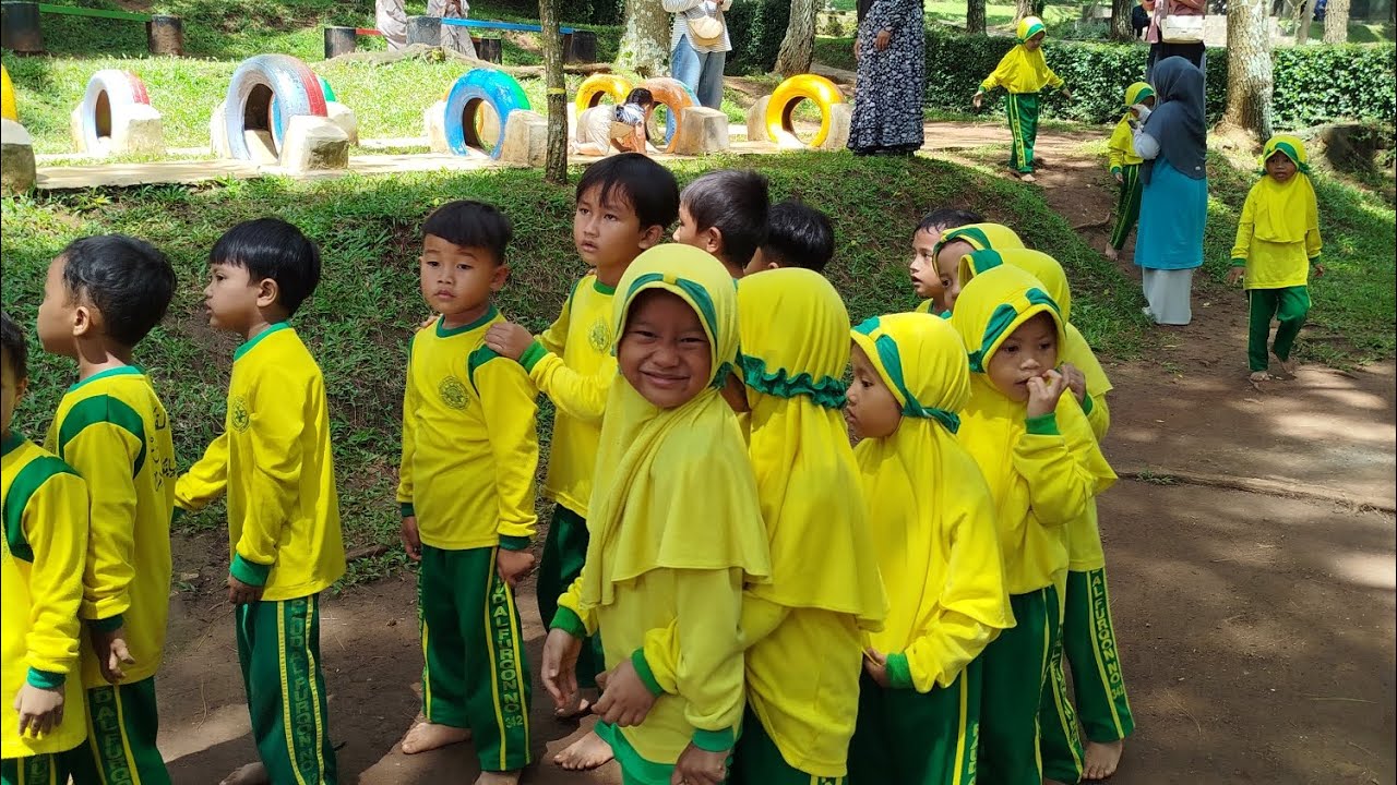 Outbound Class at the Cantigi Camp | PAUD 340 Al-Furqan Ciharuman 