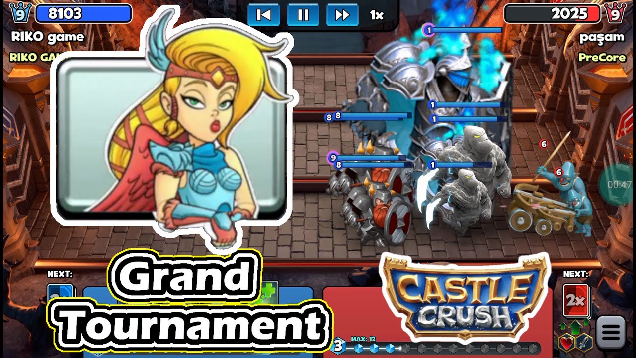 Castle crush : Best Deck 👍 To Win Grand Tournament  🔥 GamePlay 🔥 || Part 2