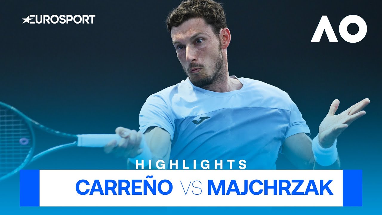 CARRE&Ntilde;O VS MAJCHRZAK: PRIMER TRIUNFO EN GRAND SLAM EN DOS A&Ntilde;OS | RESUMEN, RESULTADO Y HIGHLIGHTS
