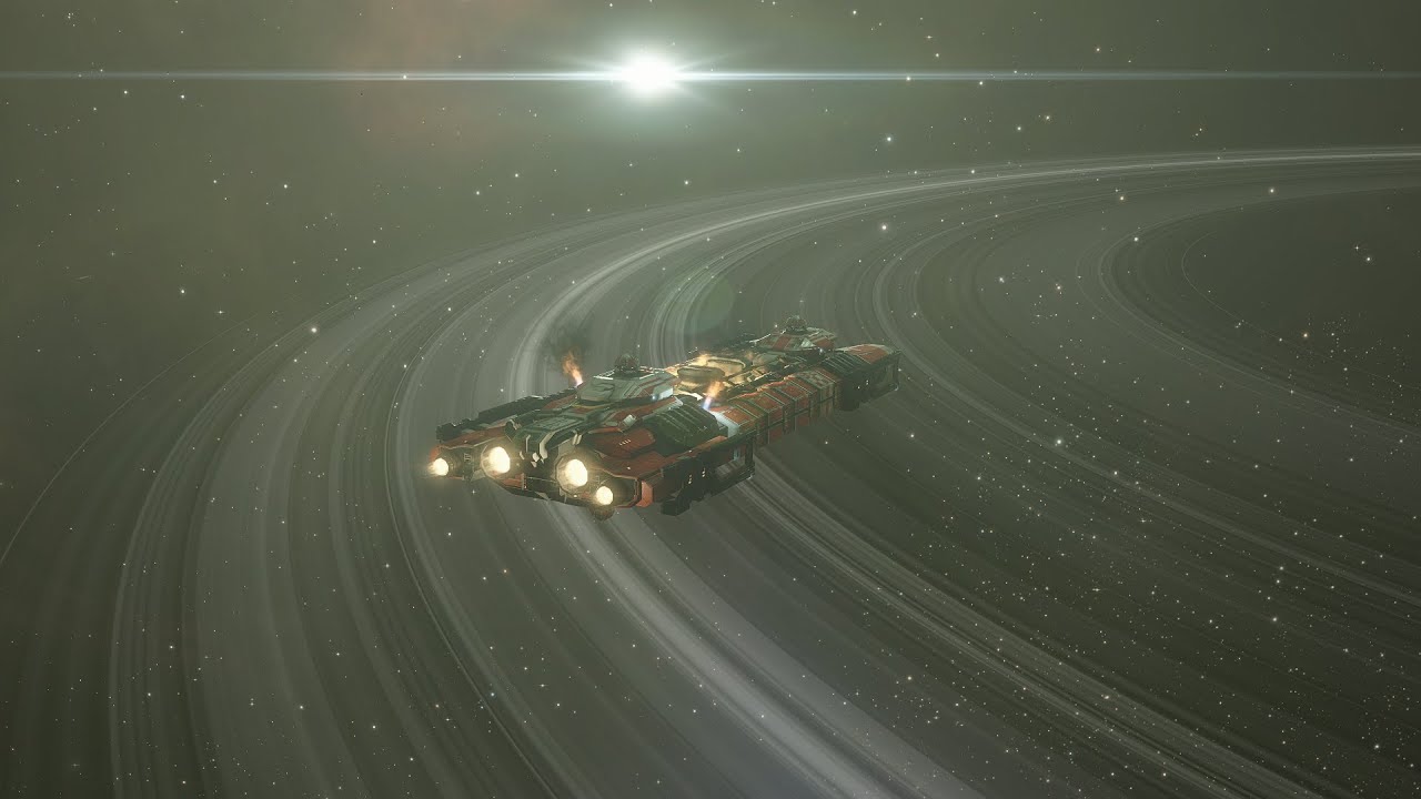 EVE Online, INDUSTRY & CHILL, Relaxing ASMR Mining Gameplay #23