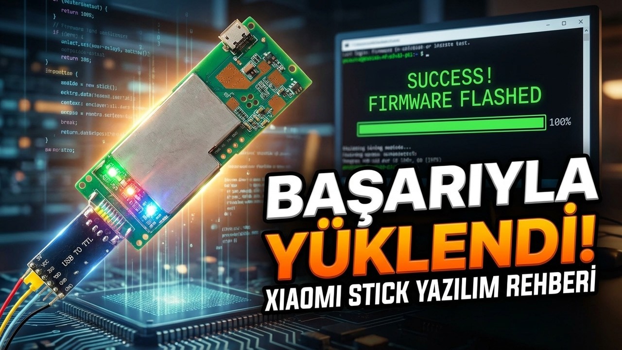 Xiaomi Stick yazılım nasıl y&uuml;klenir Firmware Flash - Başlangı&ccedil;tan Sona Kadar