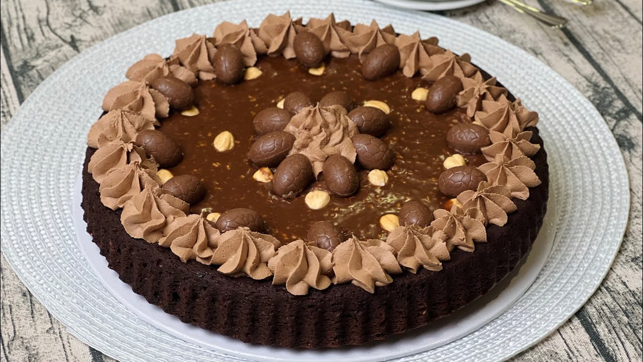 Crostata Morbida di Pasqua al Cioccolato