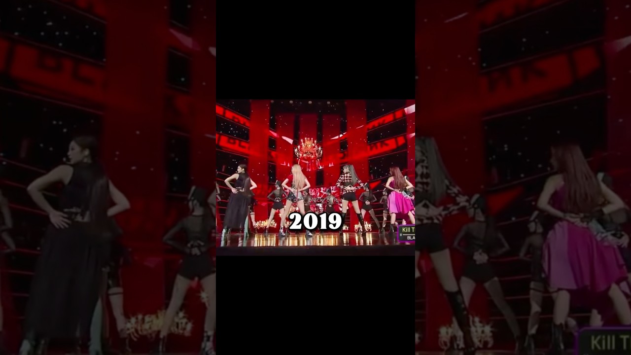 В каком году концовка песни BLACKPINK Kill This Love💔 вам нравится больше всего? #blackpink #usas...