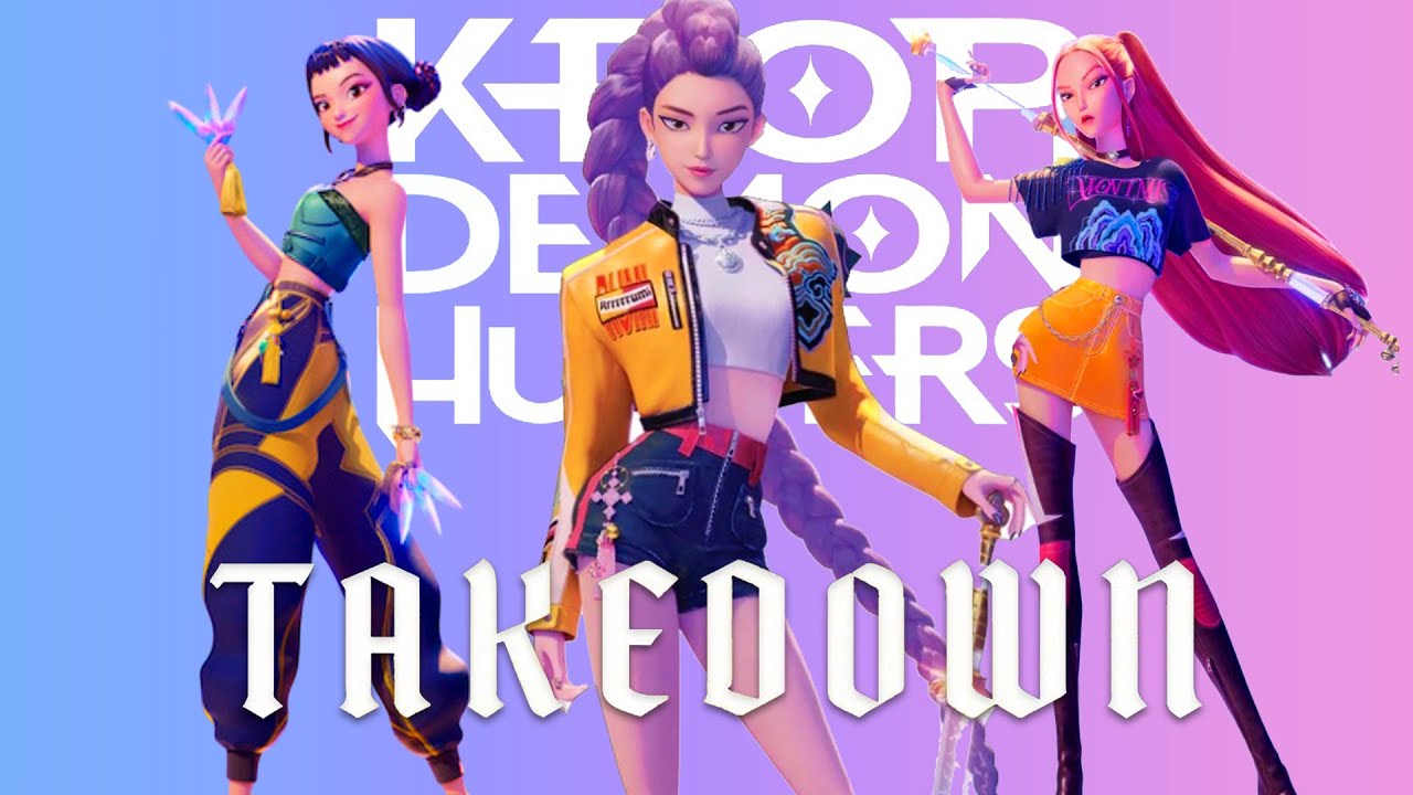 KPop Demon Hunters - TAKEDOWN (Official Music Cover)