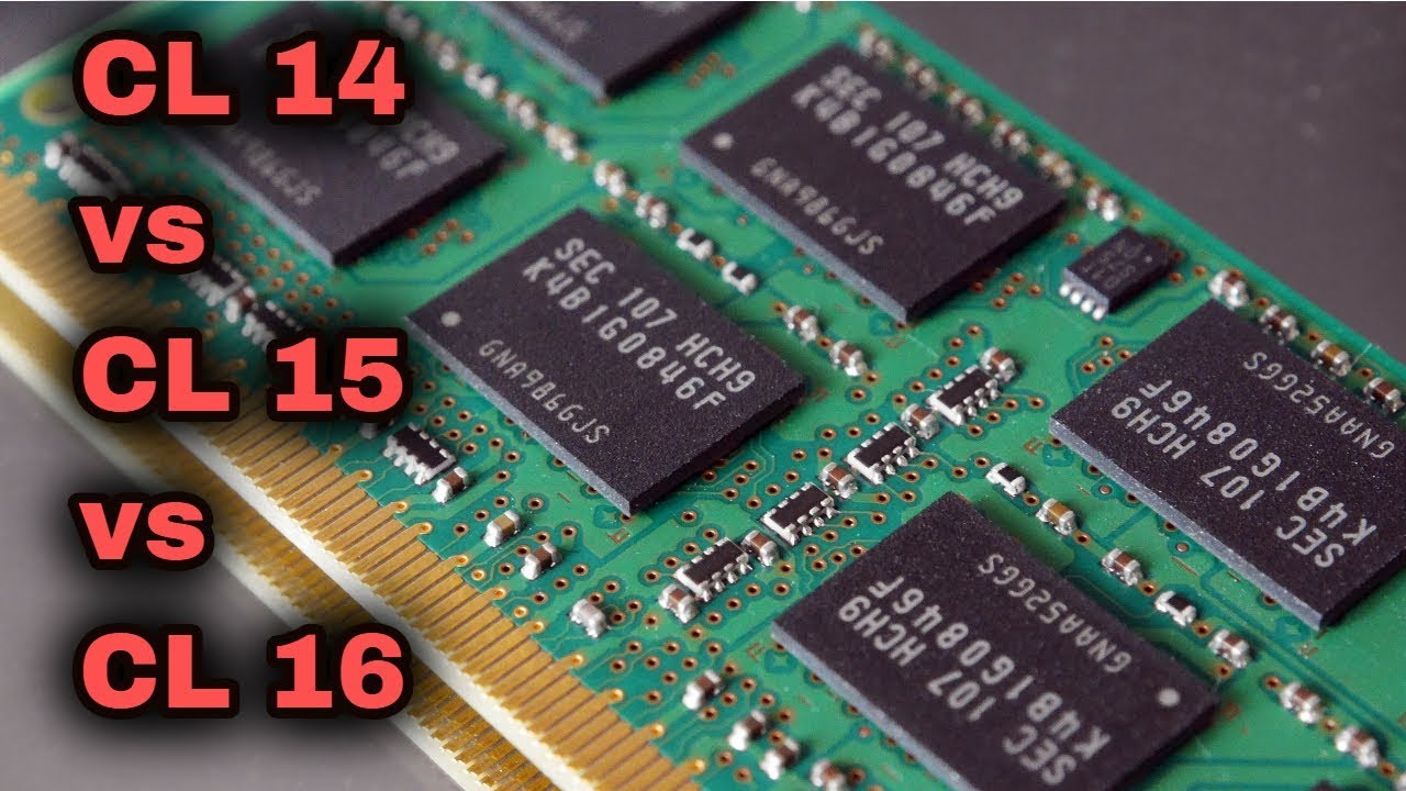 CL14 vs CL15 vs CL16 DDR4 RAM test