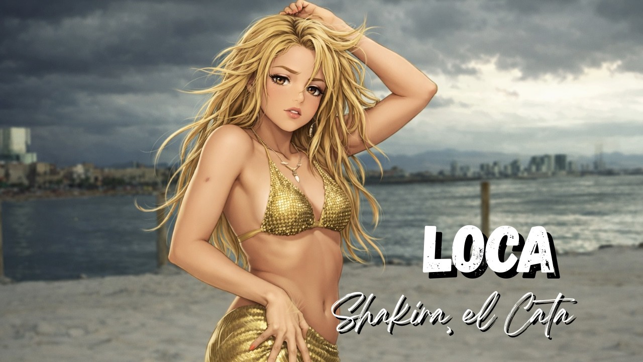 Shakira ft El Cata - Loca [Letra/Lyrics]
