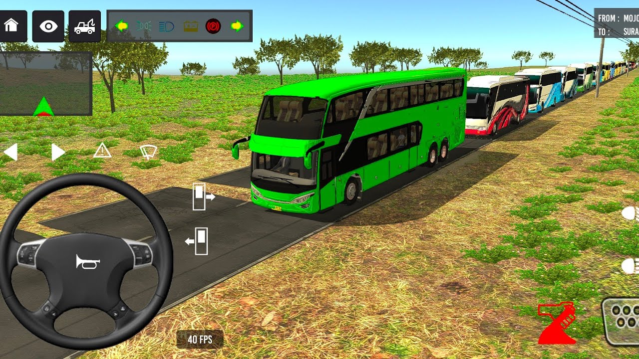 euro coach bus simulator 😱🚌 || new coach bus simulator part - 63 Android gameplay