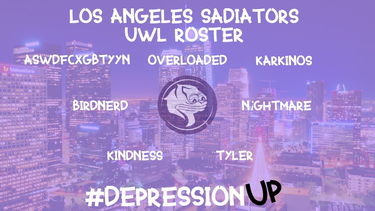 Los Angeles Sadiators UWL Roster Reveal