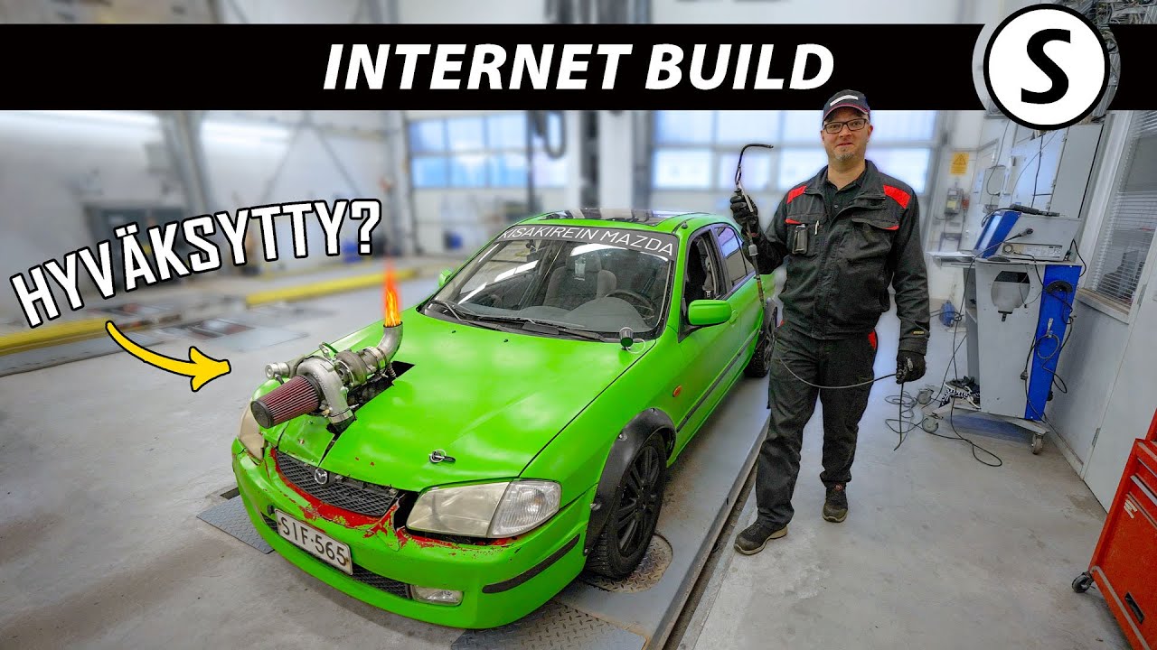 TURBO MAZDAN KATSASTUS - EI HYLÄTTY!? | INTERNET BUILD | Special