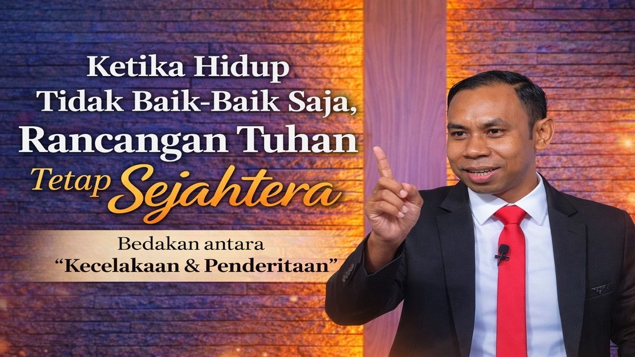 “Ketika Hidup Tidak Baik-Baik Saja, Rancangan Tuhan Tetap Sejahtera:”