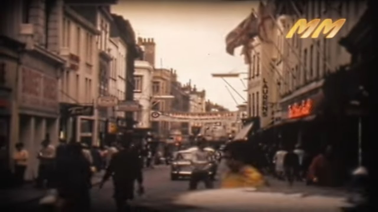 Jersey Channel Islands Late 1960s old cine film 314