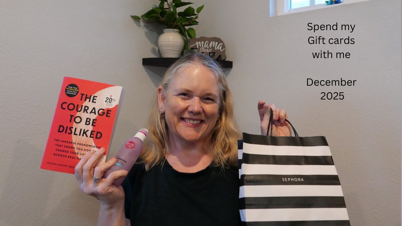 Target и Sephora — потратьте мои подарочные карты в декабре 2025 года.