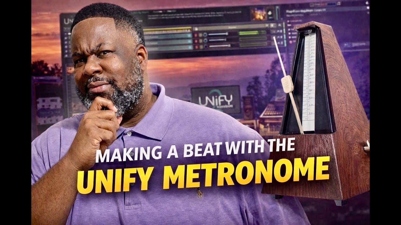 MAKING A BEAT WITH UNIFY 2 METRONOME IN STUDIO PRO 8..