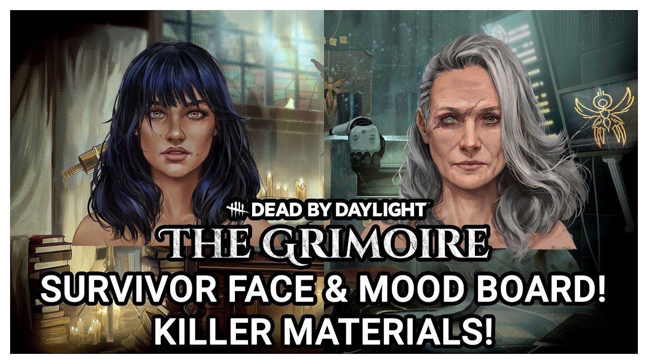 DBD GRIMOIRE VOTING! SURVIVOR FACE OFF! MOOD BOARDS! KILLER MATERIALS! CHOOSE YOUR OWN CHAPTER!
