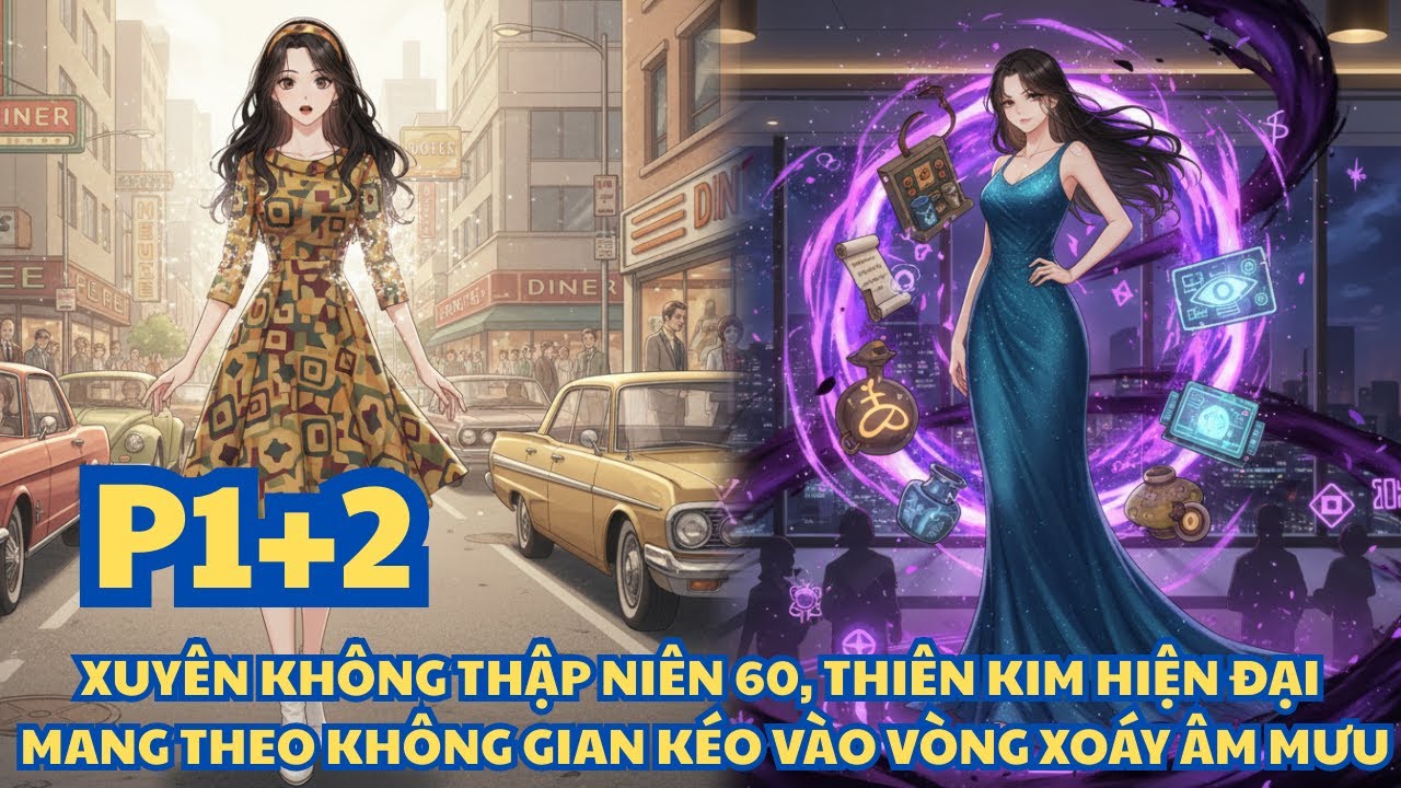 XUYÊN KHÔNG THẬP NIÊN 60, THIÊN KIM HIỆN ĐẠI MANG THEO KHÔNG GIAN KÉO VÀO VÒNG XOÁY ÂM MƯU -PHẦN 1+2