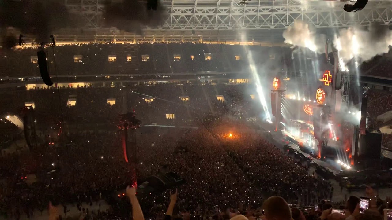 Sonne Rammstein Live in Moscow 2019