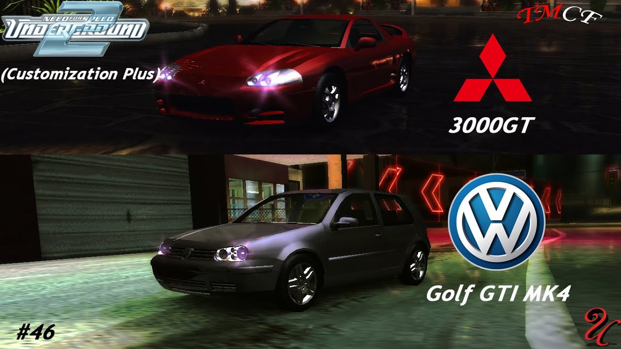 TMCF - 3000GT & Golf GTI MK4 - Need for Speed Underground 2 (Customization Plus)