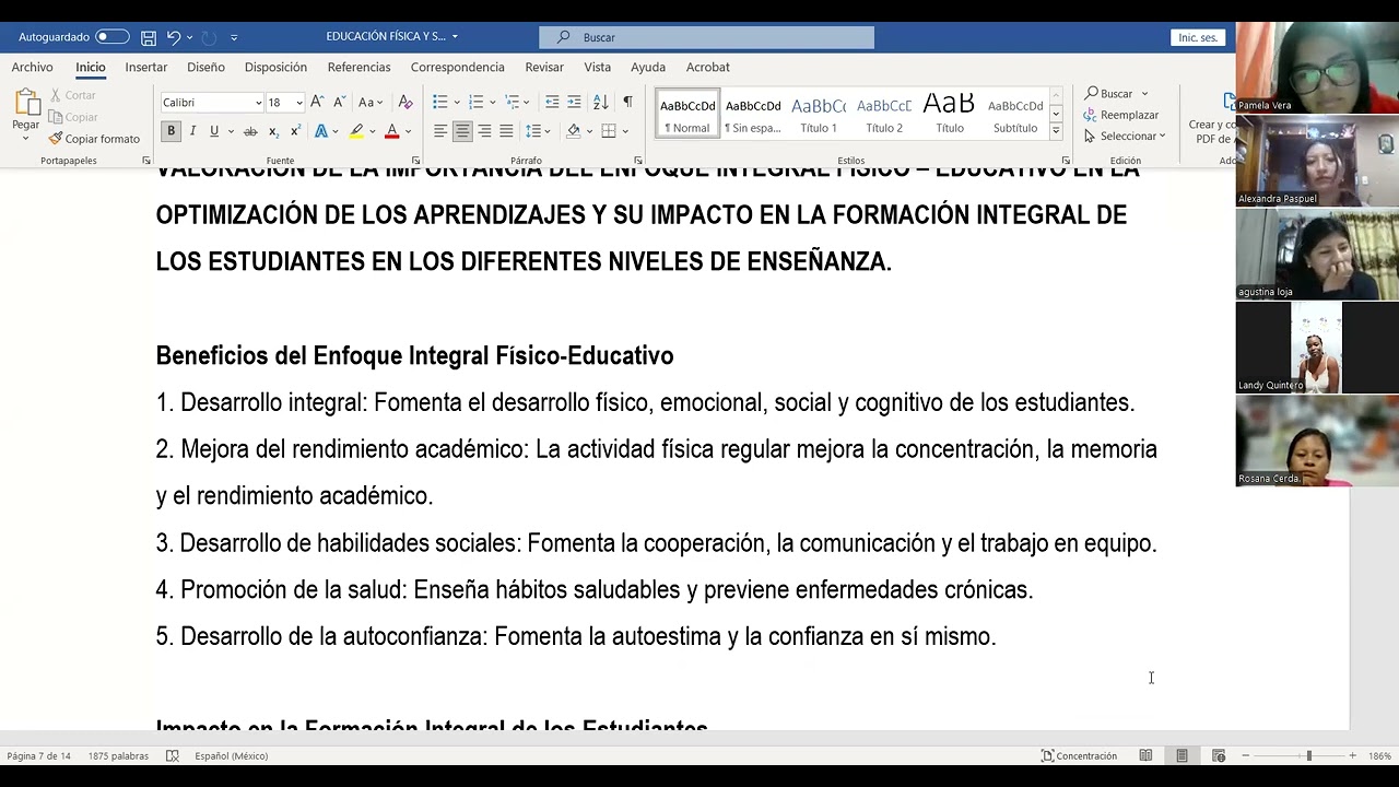 Proyecto Final Educación Física