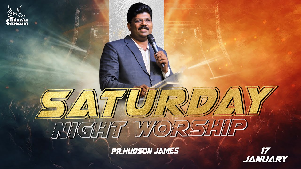 Pr. Hudson James #praiseandworship@-PuducherryBelieversChurch #livechurch #motivation #tamil #shalom