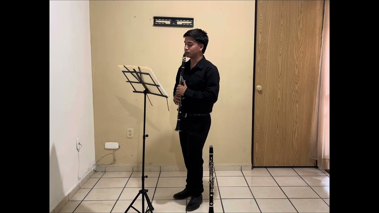 Efraín de Jesús López Landin, clarinete, 16 años, Guanajuato. Audición OSIM 2024