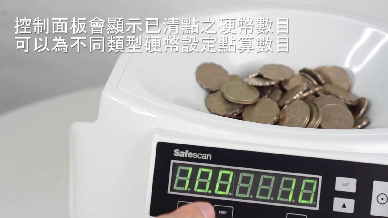 Safescan 1250 coin counter and sorter