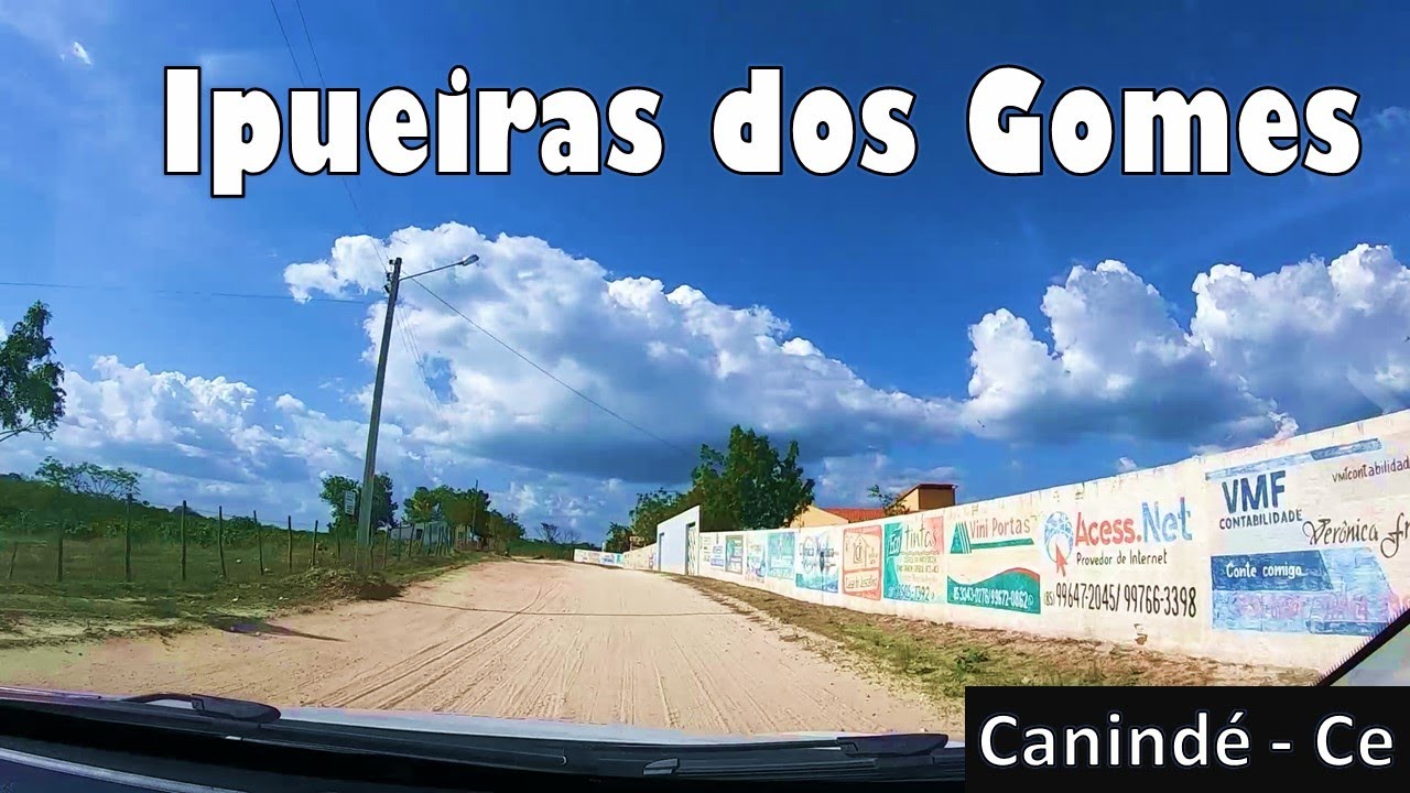 Ipueiras dos Gomes - Estrada Carroçal - Caridade - Ce