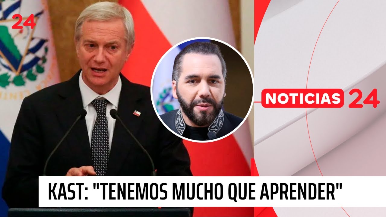 Kast dice que El Salvador es "un faro" dentro del crimen organizado: "Tenemos mucho que aprender"