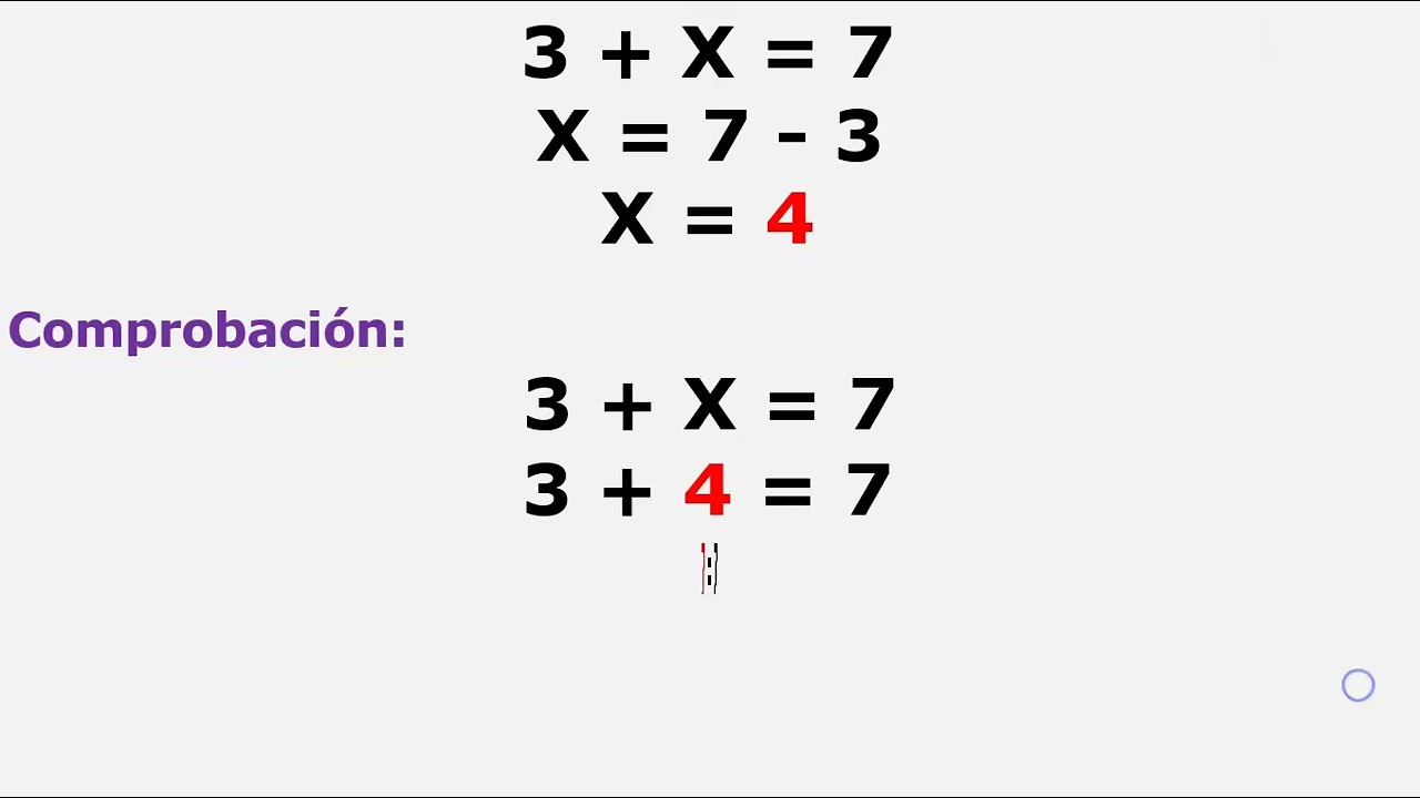 Ecuación de Primer Grado