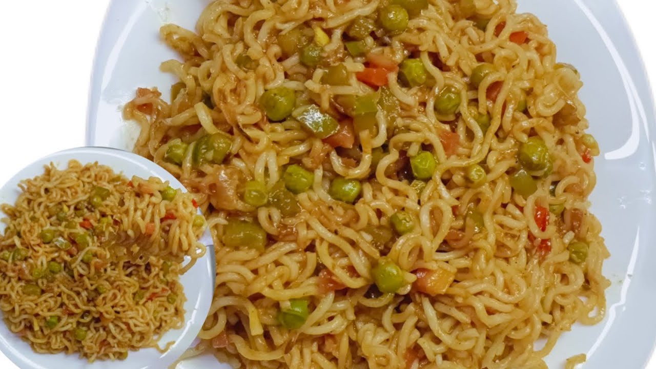 Maggie Masala Recipe | Vegetable Maggie Recipe | एक बार आप इस तरीके से मैंगी बनाएं सब मांग के खाएगें