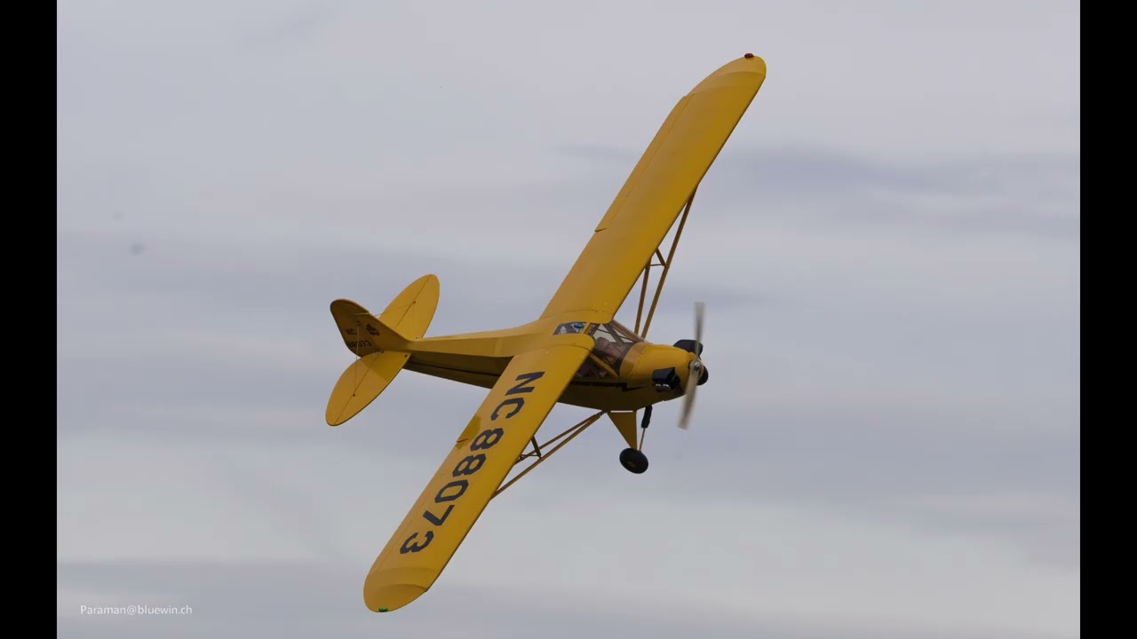 Piper J3 cub RC Model