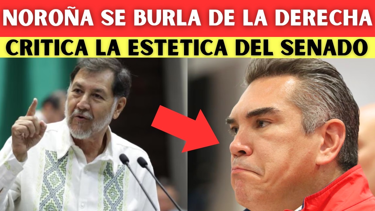 🚨 &iexcl;NORO&Ntilde;A RESPONDE SIN FILTRO! &ldquo;Es una SUPERFICIALIDAD&rdquo; y se&ntilde;ala HIPOCRES&Iacute;A por el sal&oacute;n del Senado