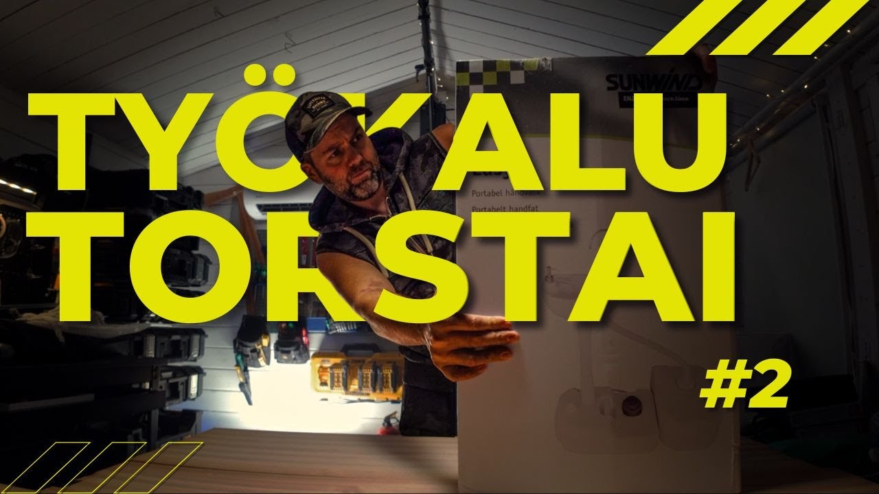 Juoksevaa vettä jokaiselle työmaalle! - Työkalu-Torstai #2 - ARVONTA!