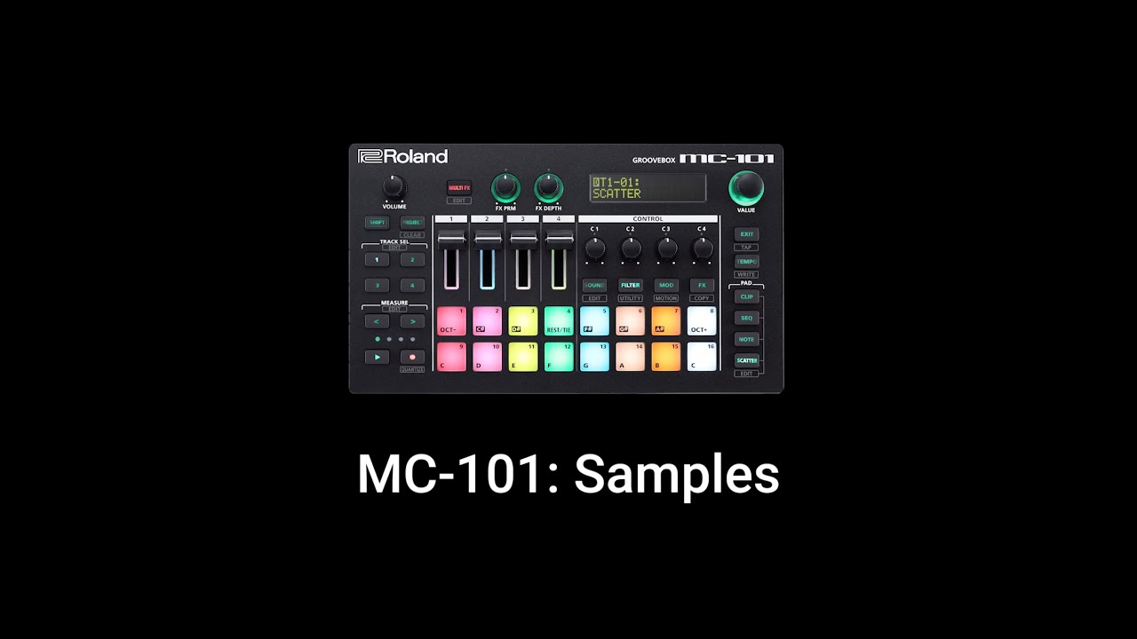 Roland MC-101: Importing Samples as Tones