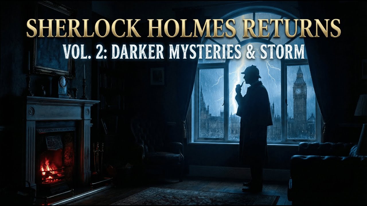 Late Night at 221B | Sherlock Holmes Returns - Vol. 2 (Darker Mysteries) 🔥🌩️