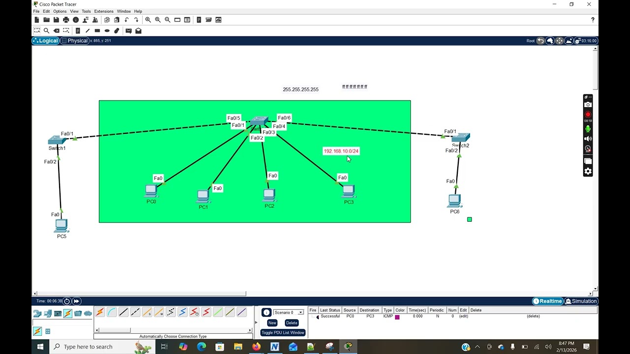 Switch VLAN Concept and Configuration