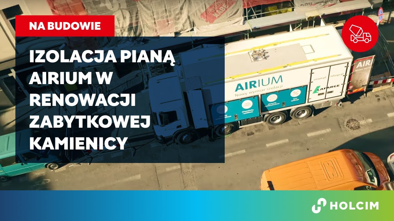 Zastosowanie AIRIUM w remontowanej kamienicy w Krakowie