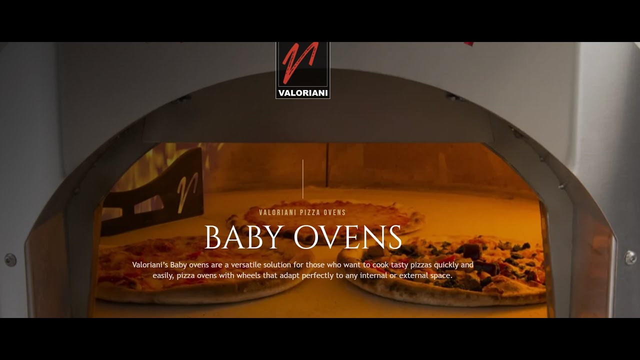Baby Valoriani Oven - refractory materials at the level of professional cook directly at your home.