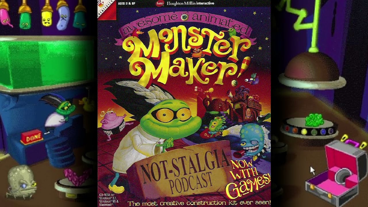 NOT-STALGIA: Awesome Animated Monster Maker! Ultra Edition