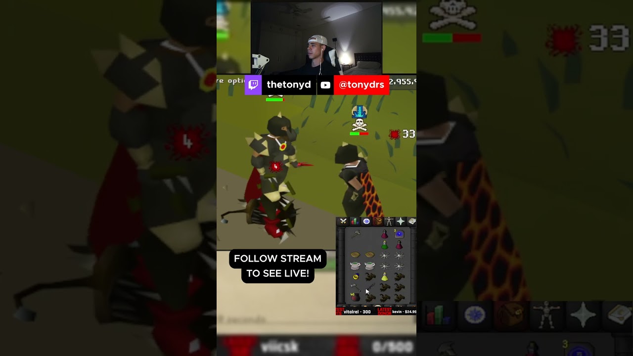 Dharok's Pker Killed in 10 Seconds! GF! Old School Runescape PVP Worlds