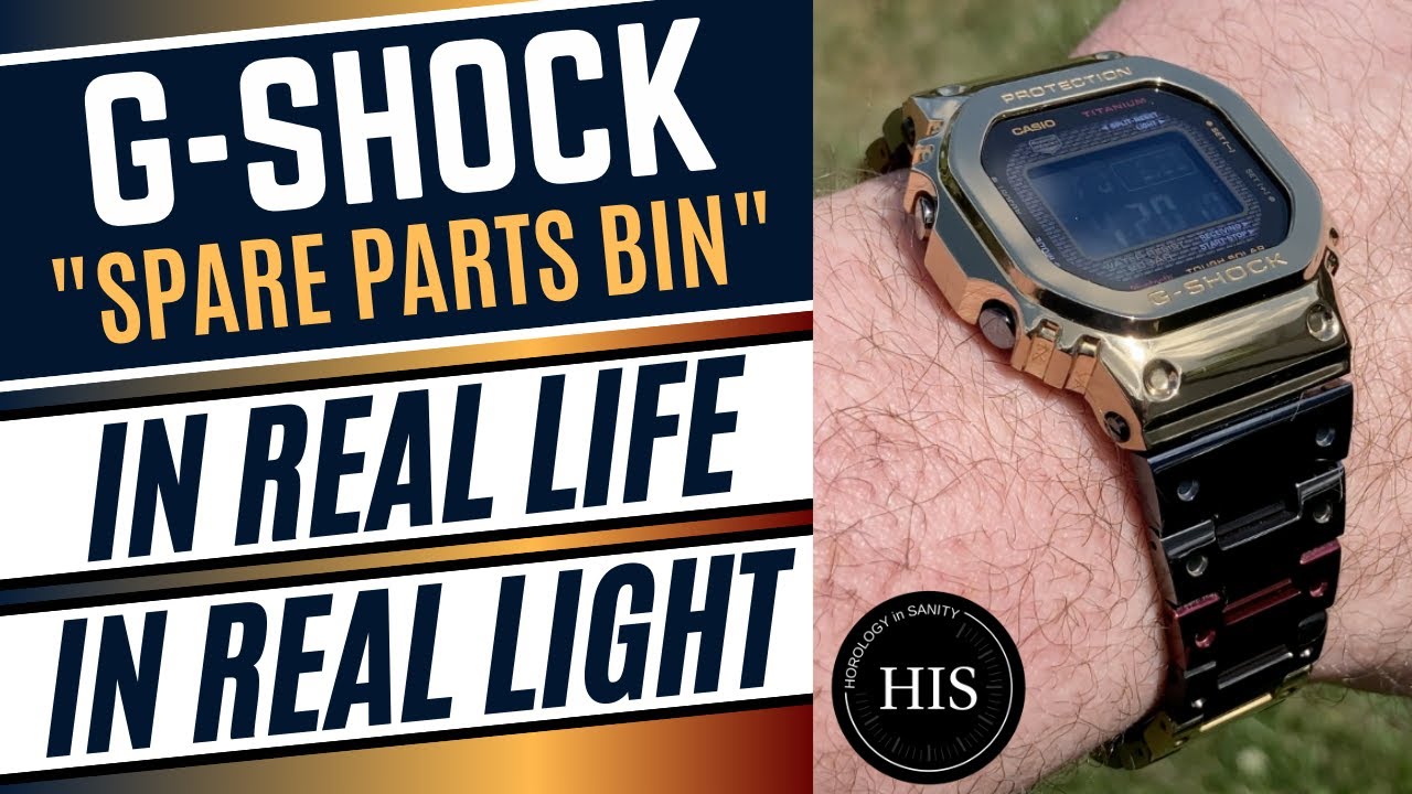 What Does the G-Shock GMWB5000TR-9 &ldquo;Spare Parts Bin&rdquo; Look Like in Real Life? 👀 A Quick Look