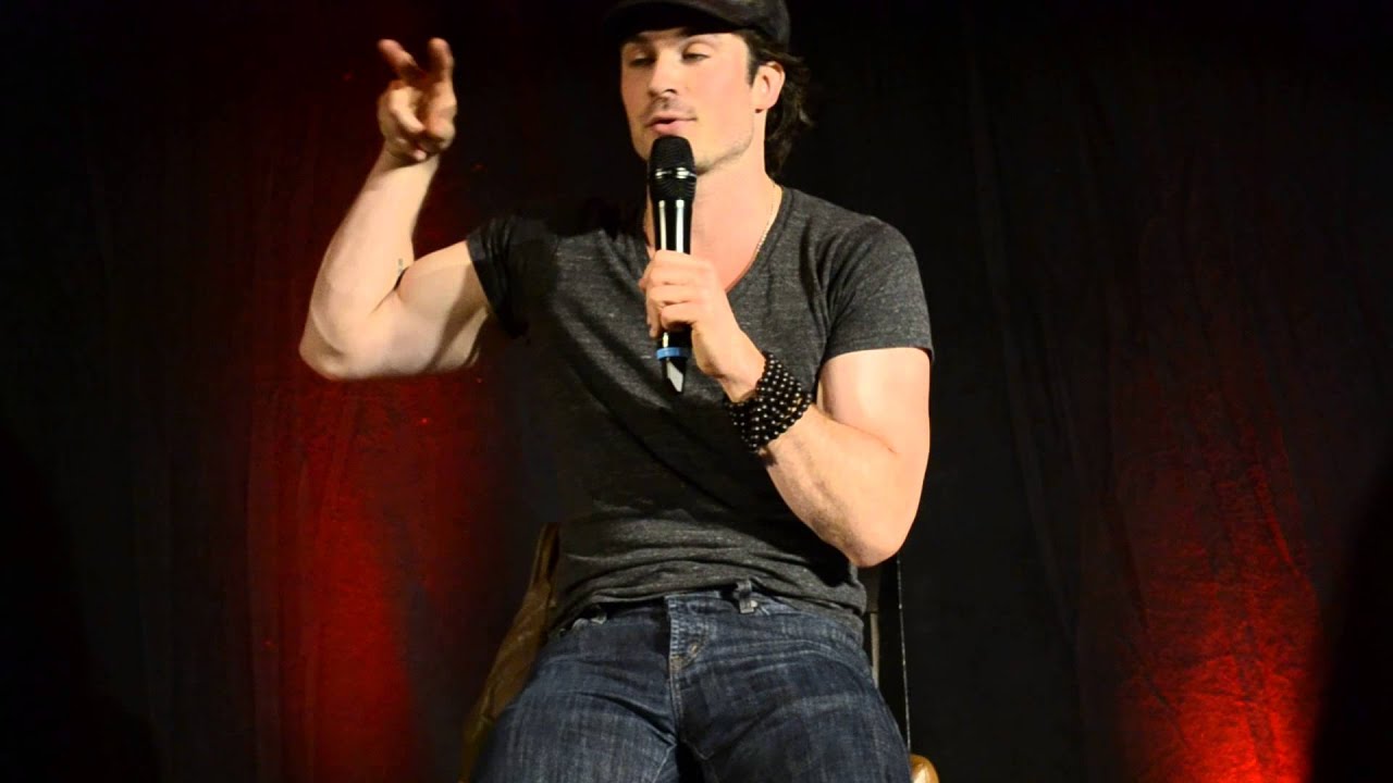 Ian Somerhalder at Bloodynightcon Europe (Brussels - 12/05/13)