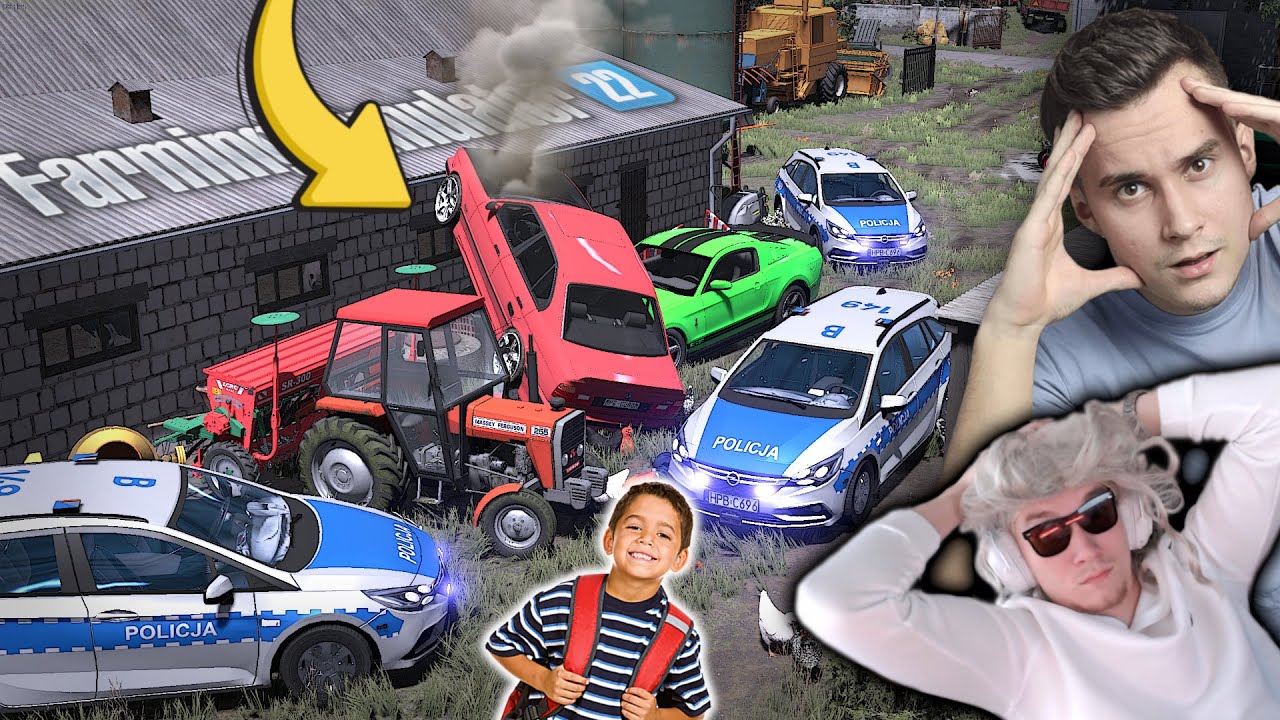 BRAJAN ROZWALIŁ BMW 😱 ZADZWONIŁEM PO POLICJĘ 😱 POŚCIG 🔵 