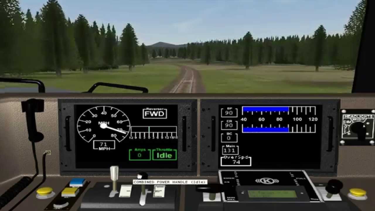 Microsoft Train Simulator Gameplay and Commentary