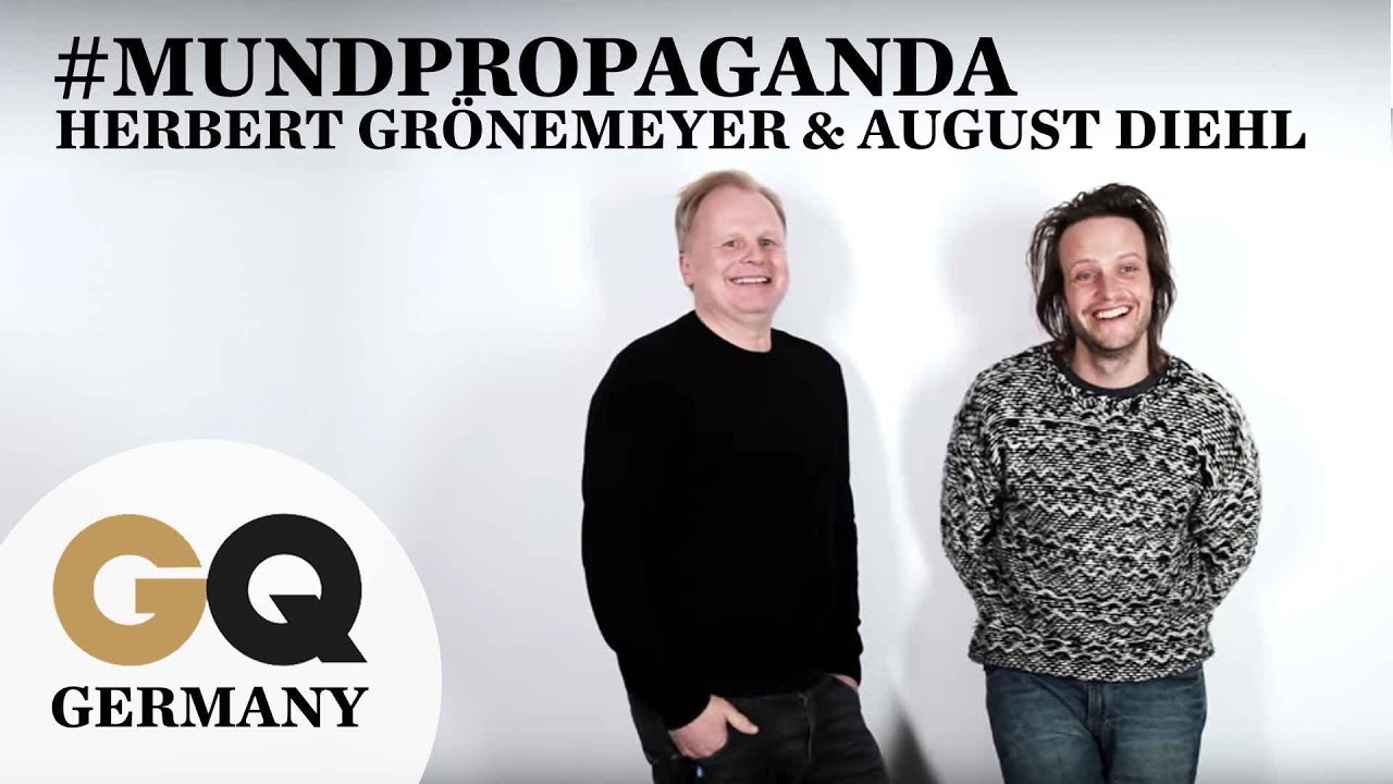 Herbert Grönemeyer und August Diehl im Interview | #Mundpropaganda