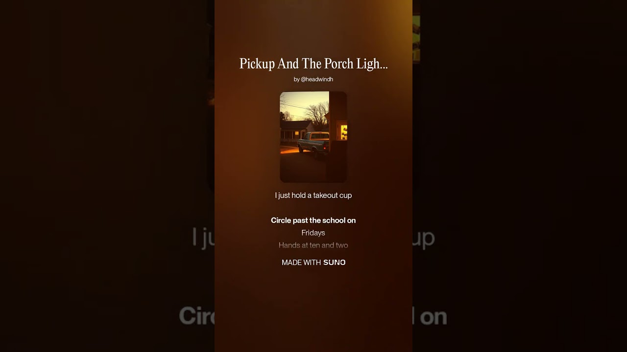 Pickup And The Porch Light