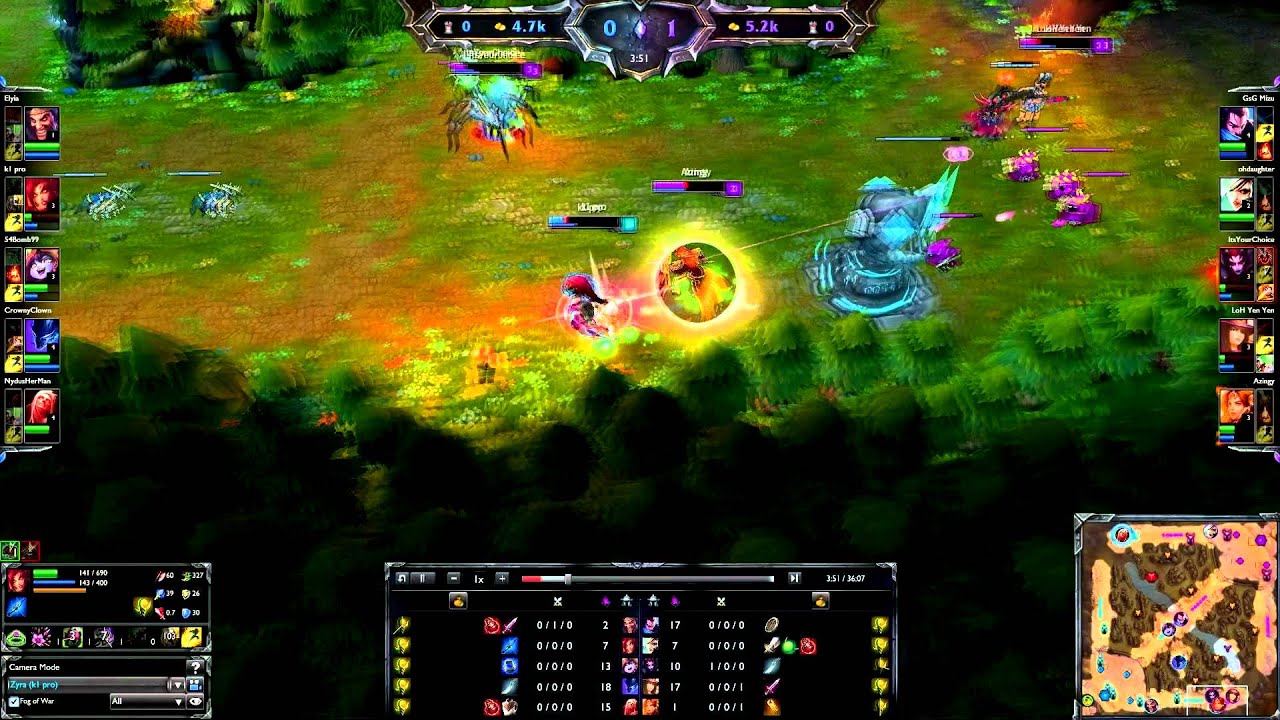 challenger zyra 1v3 turret dive