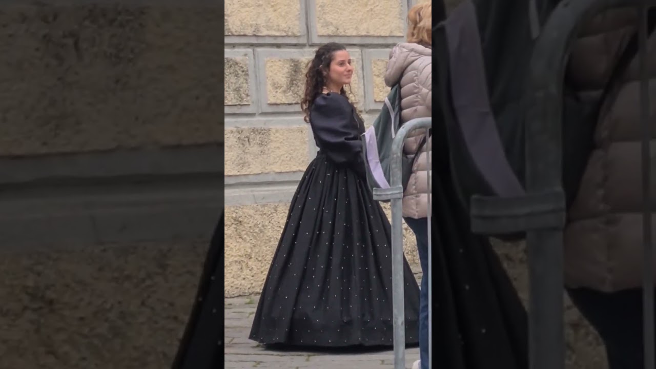 Dama di corte rievocare storica di San Benedetto Taggia