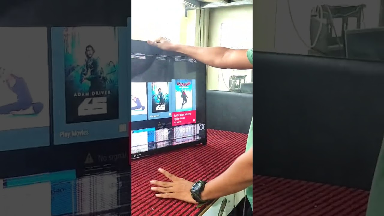 How to repair tv screen damage #shorts #brokenpanel #thepanellab